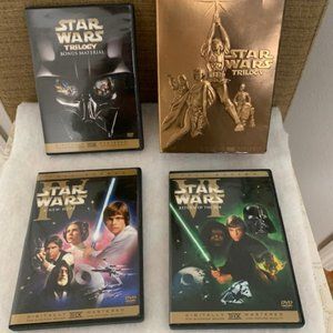 Star Wars Trilogy DVD's